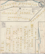 Stockett Montana 1927 - Fire Insurance Index - Old Map Reprint