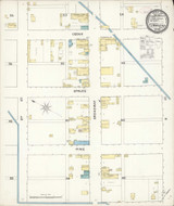 Townsend Montana 1891 - Fire Insurance Index - Old Map Reprint