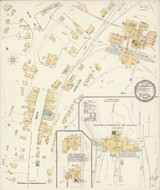 Wickes Montana 1892 - Fire Insurance Index - Old Map Reprint