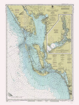 Estero Bay to Lemon Bay 1991 80000 AT Chart 11423 (1255)