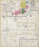 Altavista Virginia 1918 - Fire Insurance Index - Old Map Reprint