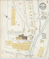Augusta Springs Virginia 1921 - Fire Insurance Index - Old Map Reprint