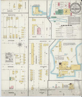 Cape Charles Virginia 1905 - Fire Insurance Index - Old Map Reprint