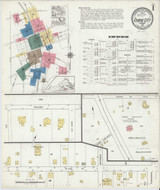 Chase City Virginia 1921 - Fire Insurance Index - Old Map Reprint