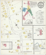Chatham Virginia 1913 - Fire Insurance Index - Old Map Reprint
