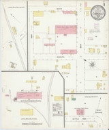 Clarksville Virginia 1907 - Fire Insurance Index - Old Map Reprint