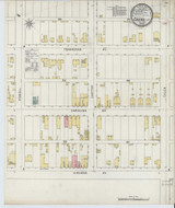 Crewe Virginia 1894 - Fire Insurance Index - Old Map Reprint