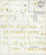 Crewe Virginia 1899 - Fire Insurance Index - Old Map Reprint