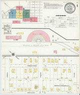 Crewe Virginia 1909 - Fire Insurance Index - Old Map Reprint