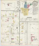 Culpeper Virginia 1915 - Fire Insurance Index - Old Map Reprint