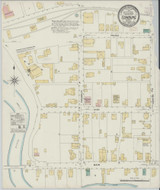 Edinburg Virginia 1908 - Fire Insurance Index - Old Map Reprint