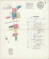 Emporia Virginia 1913 - Fire Insurance Index - Old Map Reprint