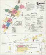 Emporia Virginia 1919 - Fire Insurance Index - Old Map Reprint