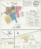 Farmville Virginia 1918 - Fire Insurance Index - Old Map Reprint