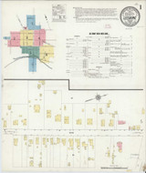 Leesburg Virginia 1912 - Fire Insurance Index - Old Map Reprint