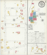 Lexington Virginia 1907 - Fire Insurance Index - Old Map Reprint