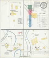 Luray Virginia 1902 - Fire Insurance Index - Old Map Reprint