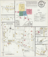 Orange Virginia 1919 - Fire Insurance Index - Old Map Reprint