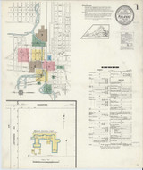 Pulaski Virginia 1913 - Fire Insurance Index - Old Map Reprint