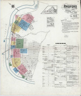 Radford Virginia 1920 - Fire Insurance Index - Old Map Reprint