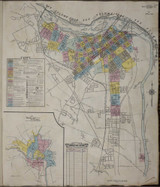 Richmond Virginia 1950 - Fire Insurance Index - Old Map Reprint