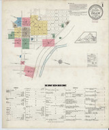 Salem Virginia 1913 - Fire Insurance Index - Old Map Reprint