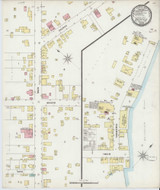 Smithfield Virginia 1897 - Fire Insurance Index - Old Map Reprint