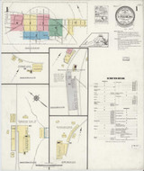 Strasburg Virginia 1923 - Fire Insurance Index - Old Map Reprint