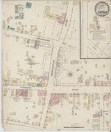 Suffolk Virginia 1885 - Fire Insurance Index - Old Map Reprint