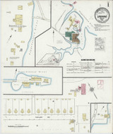 Urbanna Virginia 1921 - Fire Insurance Index - Old Map Reprint