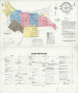 Williamsburg Virginia 1933 - Fire Insurance Index - Old Map Reprint