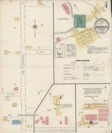 Barboursville West Virginia 1922 - Fire Insurance Index - Old Map Reprint