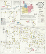 Barboursville West Virginia 1934 - Fire Insurance Index - Old Map Reprint