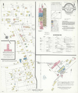 Berkeley Springs West Virginia 1941 - Fire Insurance Index - Old Map Reprint