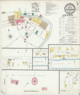 Buckhannon West Virginia 1904 - Fire Insurance Index - Old Map Reprint