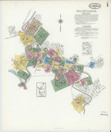 Clarksburg West Virginia 1916 - Fire Insurance Index - Old Map Reprint