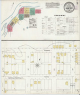 Hinton West Virginia 1905 - Fire Insurance Index - Old Map Reprint