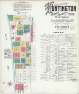 Huntington West Virginia 1904 - Fire Insurance Index - Old Map Reprint