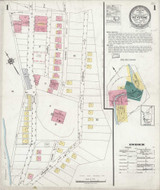 Keystone West Virginia 1923 - Fire Insurance Index - Old Map Reprint