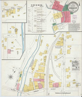 Mannington West Virginia 1904 - Fire Insurance Index - Old Map Reprint