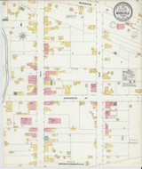 Moorefield West Virginia 1902 - Fire Insurance Index - Old Map Reprint
