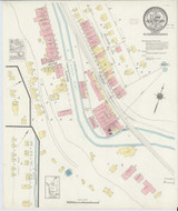 Northfork West Virginia 1916 - Fire Insurance Index - Old Map Reprint