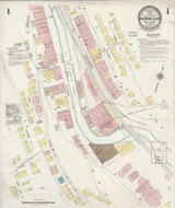 Northfork West Virginia 1923 - Fire Insurance Index - Old Map Reprint