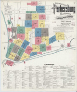 Parkersburg West Virginia 1909 - Fire Insurance Index - Old Map Reprint