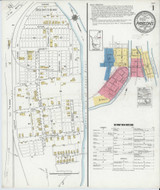Parsons West Virginia 1921 - Fire Insurance Index - Old Map Reprint