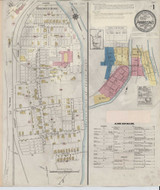Parsons West Virginia 1944 - Fire Insurance Index - Old Map Reprint