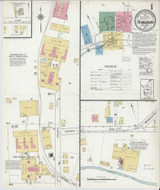 Pennsboro West Virginia 1916 - Fire Insurance Index - Old Map Reprint