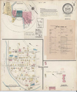 Philippi West Virginia 1944 - Fire Insurance Index - Old Map Reprint