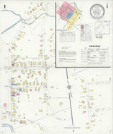 Ripley West Virginia 1933 - Fire Insurance Index - Old Map Reprint