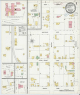 Romney West Virginia 1899 - Fire Insurance Index - Old Map Reprint